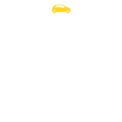 Gelbes Auto für Animation.